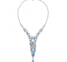 卡地亚LE VOYAGE RECOMMENCÉ高级珠宝系列PANTHERE GIVRÉE高级珠宝项链项链