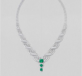 卡地亚LE VOYAGE RECOMMENCÉ高级珠宝系列LERRO高级珠宝项链官方图