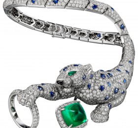 卡地亚NATURE SAUVAGE高级珠宝PANTHÈRE JAILLISSANTE 高级珠宝手镯/戒指