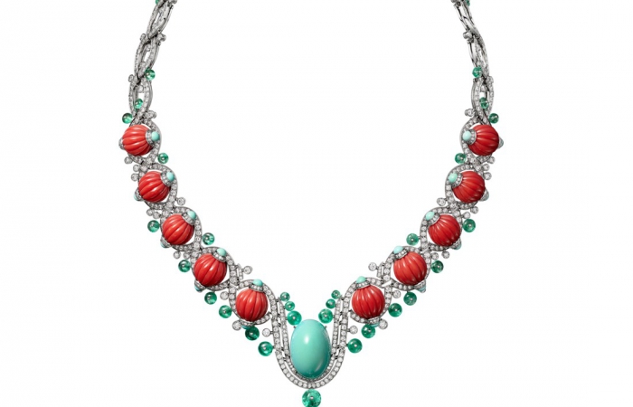 卡地亞LE VOYAGE RECOMMENCé高級珠寶系列YFALOS高級珠寶項鏈