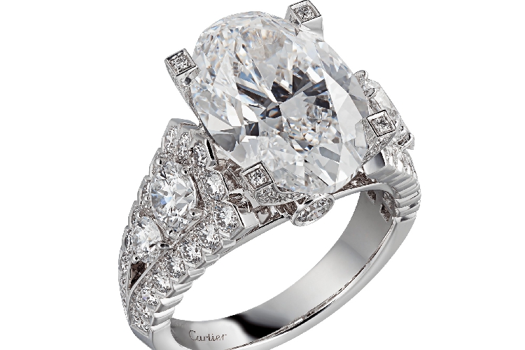卡地亚Benares钻石戒指