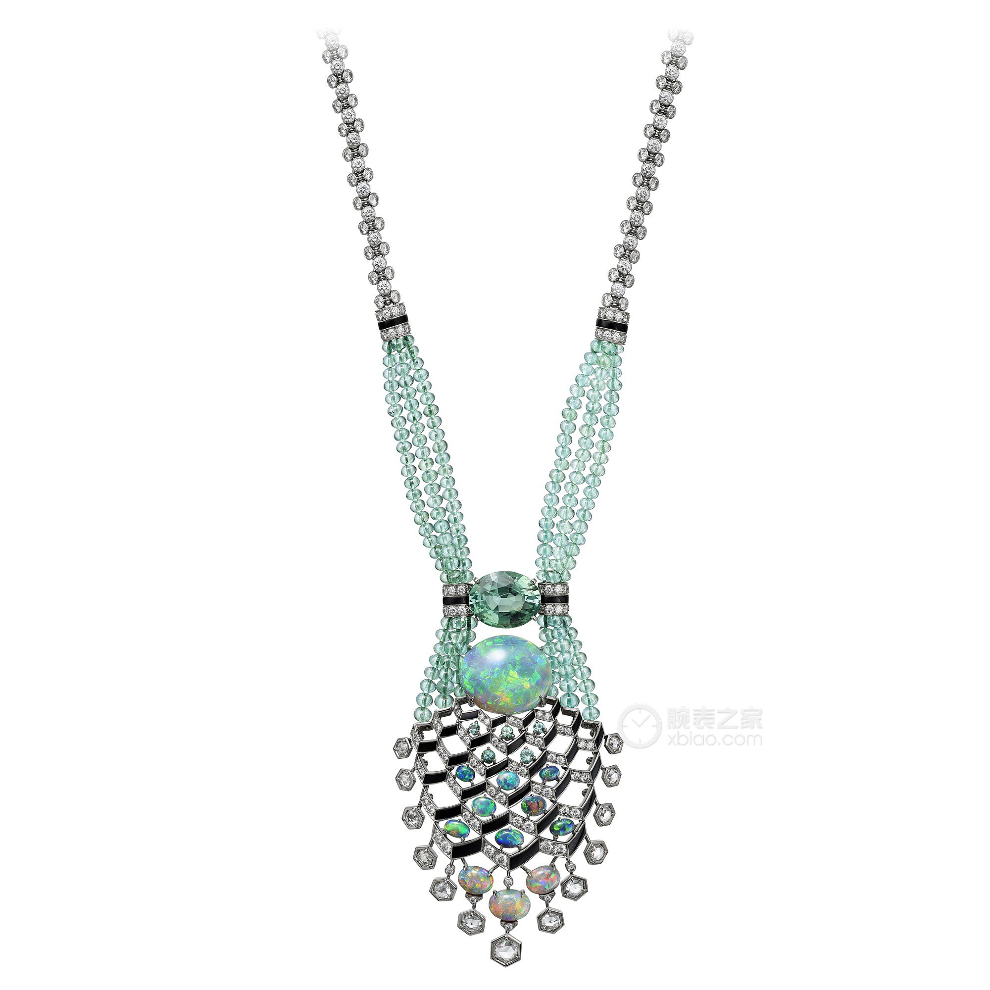 卡地亚coloratura高级珠宝系列matsuri项链项链12