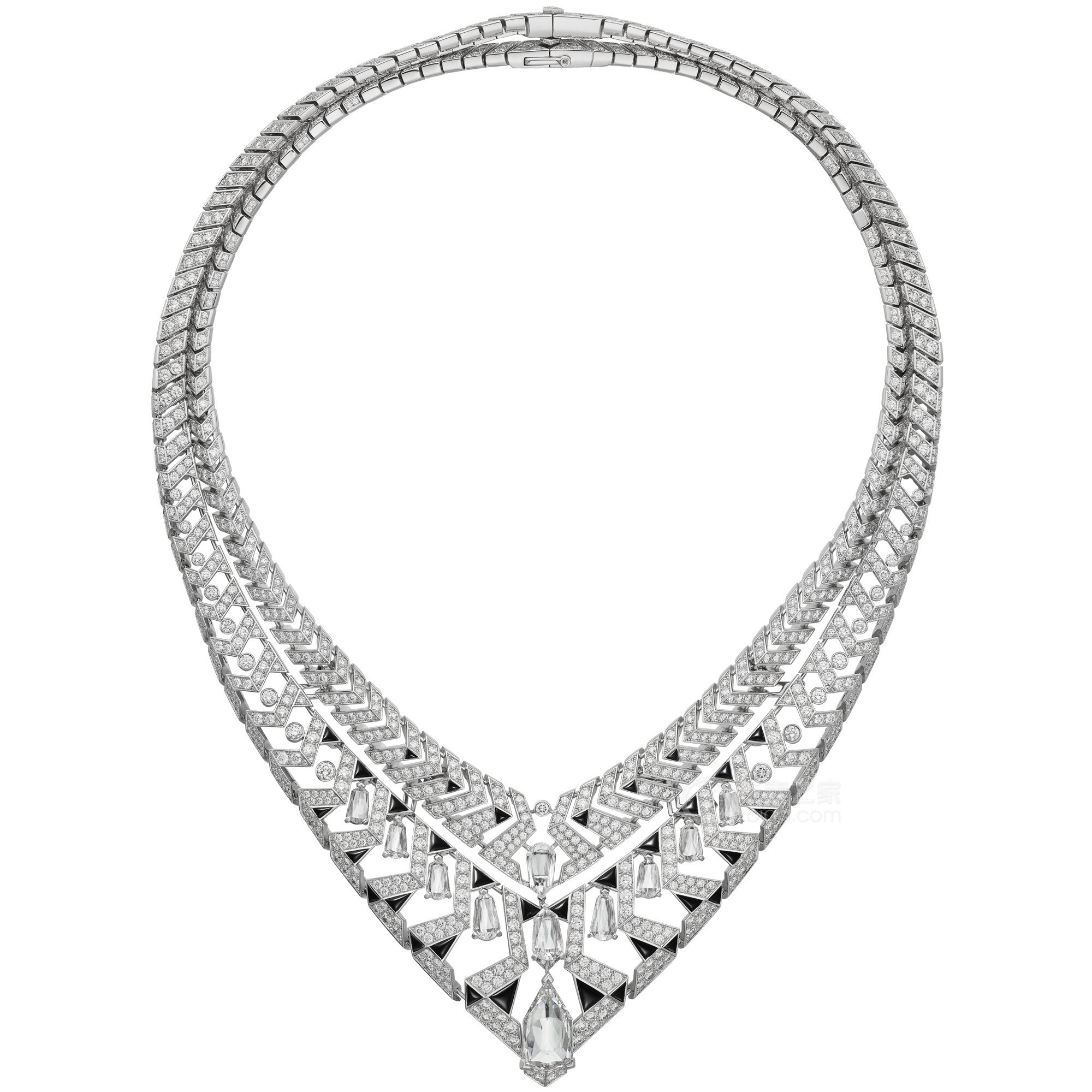 卡地亚LE VOYAGE RECOMMENCÉ高级珠宝系列CLAUSTRA高级珠宝项链项链