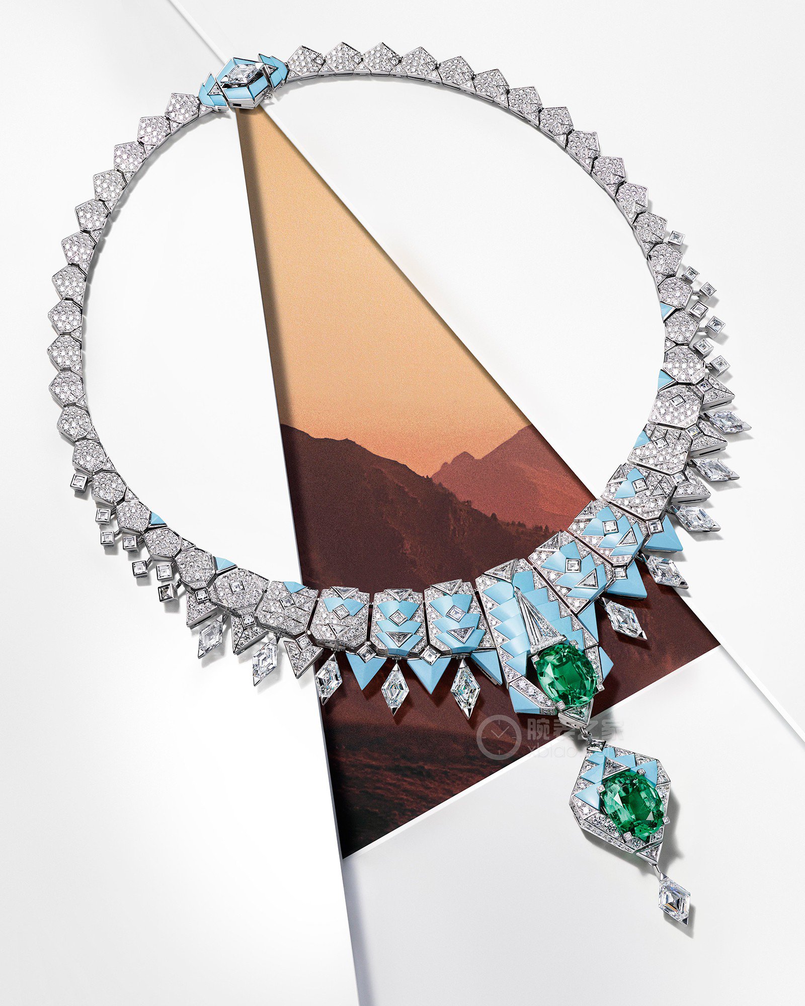 卡地亚LE VOYAGE RECOMMENCÉ高级珠宝系列GIRIH高级珠宝项链项链