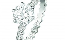 CHAUMETJARDINS花园白金钻戒 1ct(白金钻戒1ct白金钻戒1ct)戒指