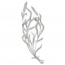 CHAUMET古董芦苇胸针