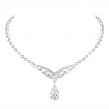 CHAUMET JOSÉPHINE约瑟芬系列圣雅·蹁跹白金钻石项链