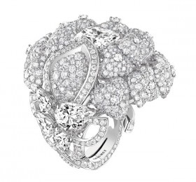 CHAUMET JARDINS花园Hortensia 绣球花“花园”高级珠宝082471 戒指