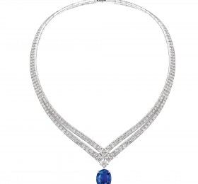 CHAUMET JOSÉPHINE约瑟芬系列繁花·辉映白金蓝宝石项链项链