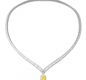 CHAUMET JOSÉPHINE约瑟芬系列繁花·辉映白金项链黄色项链