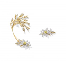 CHAUMET JEWELS BY NATURE 绿野芳踪085685耳饰