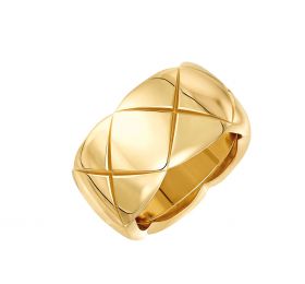 香奈儿COCO CRUSH系列黄18K金戒指 标准款戒指