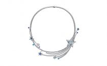 ENZOHIGH JEWELRY 高级珠宝系列18K白金镶托帕石坦桑石及钻石项链(18K白金镶托帕石坦桑石及钻石项链18K白金镶托帕石坦桑石及钻石项链)项链