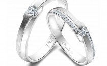 ENZO婚礼系列18K白金钻石对戒(18K白金钻石对戒18K白金钻石对戒)戒指