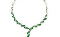 ENZOHIGH JEWELRY 高级珠宝系列18K白金镶绿碧玺及钻石项链(18K白金镶绿碧玺及钻石项链18K白金镶绿碧玺及钻石项链)项链