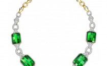 ENZOHIGH JEWELRY 高级珠宝系列18K黄金镶绿碧玺及钻石项链(18K黄金镶绿碧玺及钻石项链18K黄金镶绿碧玺及钻石项链)项链
