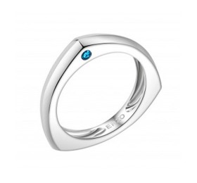 ENZO 18K白金镶托帕石戒指 戒指