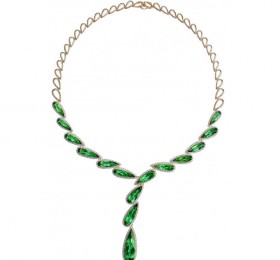 ENZO HIGH JEWELRY 高级珠宝系列18K白金镶绿碧玺及钻石项链 项链