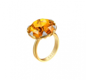 ENZO经典系列DIY 系列18K黄金黄晶戒指 戒指