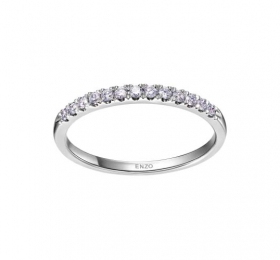 ENZO经典系列约定系列18K白金钻石戒指 戒指