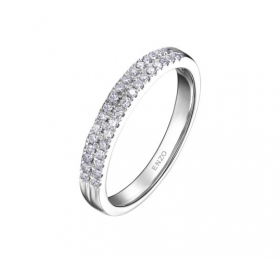 ENZO经典系列约定系列18K白金钻石戒指 戒指