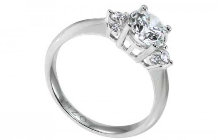 ENZO经典钻石系列好望角系列18K白金好望角系列钻石戒指