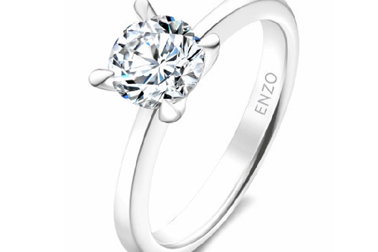 ENZO婚礼系列ENZO 88系列 18K白金镶嵌钻石戒指