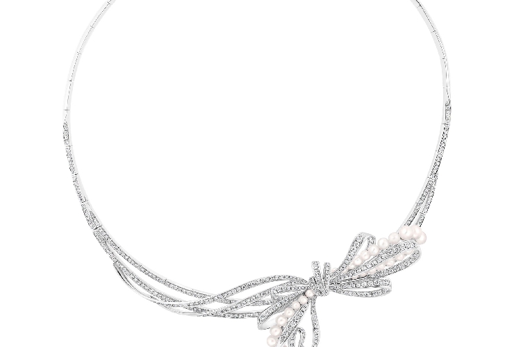 ENZO HIGH JEWELRY 高级珠宝系列18K金镶珍珠及钻石项链