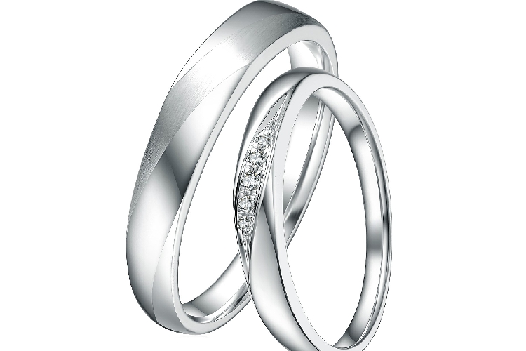 ENZO婚礼系列ENZO 99系列18K金钻石对戒