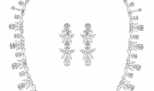 萧邦高级珠宝系列钻石耳饰