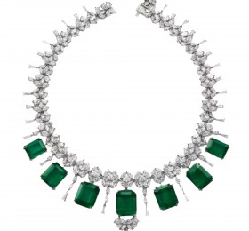 萧邦高级珠宝系列祖母绿项链 项链