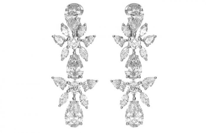 萧邦高级珠宝系列钻石耳饰