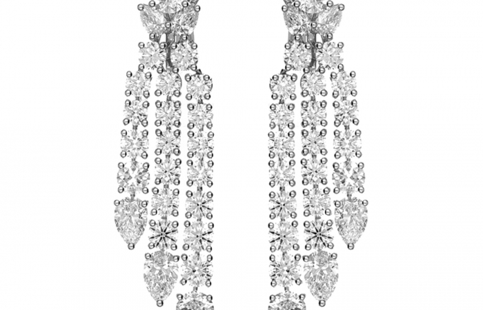 萧邦高级珠宝系列钻石耳环