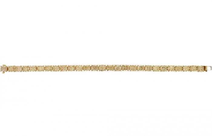 萧邦高级珠宝系列黄金镶钻手链