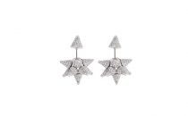 施华洛世奇ATELIER SWAROVSKI5229371(KalixDoubleStud穿孔耳环5229371)耳饰