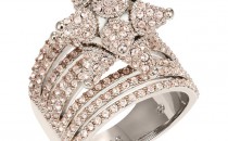 施华洛世奇ATELIER SWAROVSKIKALIX WIDE 戒指, 镀钯色(KALIXWIDE戒指镀钯色KALIXWIDE戒指镀钯色)戒指