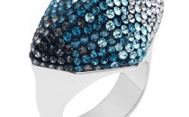 施华洛世奇ATELIER SWAROVSKIMOSELLE 戒指, 海蓝色(MOSELLE戒指海蓝色MOSELLE戒指海蓝色)戒指