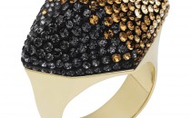施华洛世奇ATELIER SWAROVSKIMOSELLE 戒指, 咖啡色, 镀金色(MOSELLE戒指咖啡色镀金色MOSELLE戒指咖啡色镀金色)戒指
