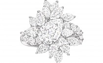 海瑞温斯顿THE NEW YORK COLLECTION 系列718 CHANDELIER钻石戒指(718CHANDELIER钻石戒指718CHANDELIER钻石戒指)戒指