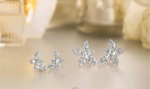 海瑞温斯顿WINSTON CLUSTER珠宝系列锦簇Winston Cluster系列钻石耳环