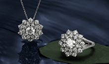 海瑞温斯顿LOTUS CLUSTER珠宝系列FRDPDE010LTC