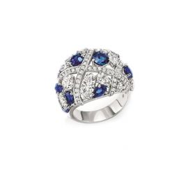 海瑞温斯顿SECRETS高级珠宝系列蓝宝石戒指戒指