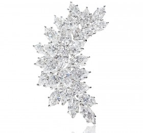 海瑞温斯顿WINSTON CLUSTER珠宝系列钻石胸针