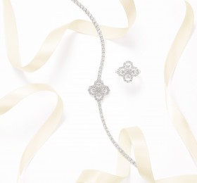 海瑞温斯顿DIAMOND LOOP珠宝系列钻石手链官方图