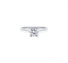 海瑞温斯顿 海瑞温斯顿标志圆形明亮式切工钻石订婚戒指 戒指