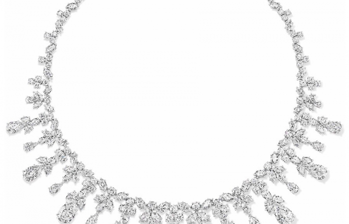 海瑞温斯顿INCREDIBLES高级珠宝系列钻石项链
