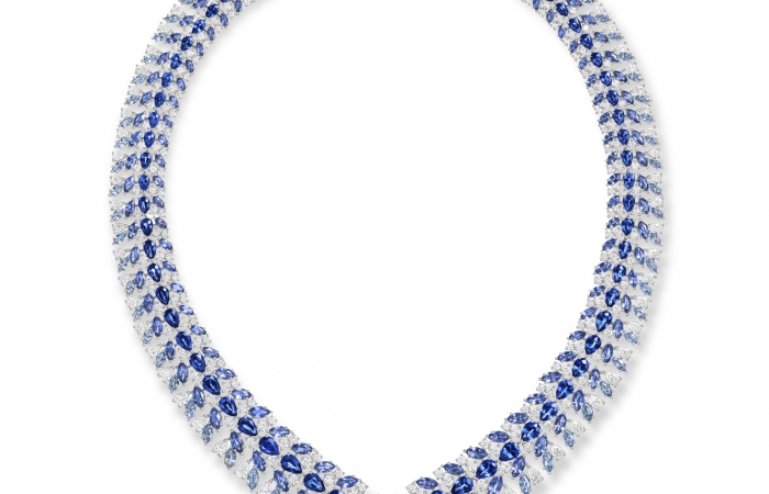 海瑞温斯顿MARVELOUS CREATIONS 高级珠宝Blue Python项链