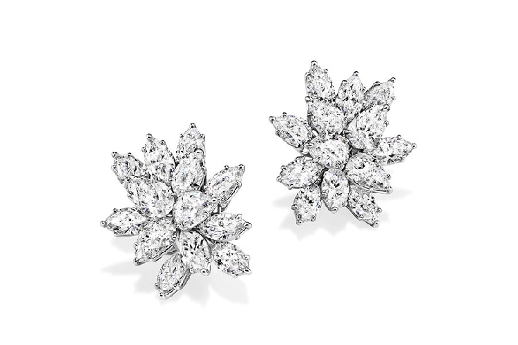 海瑞温斯顿INCREDIBLES高级珠宝系列钻石耳饰