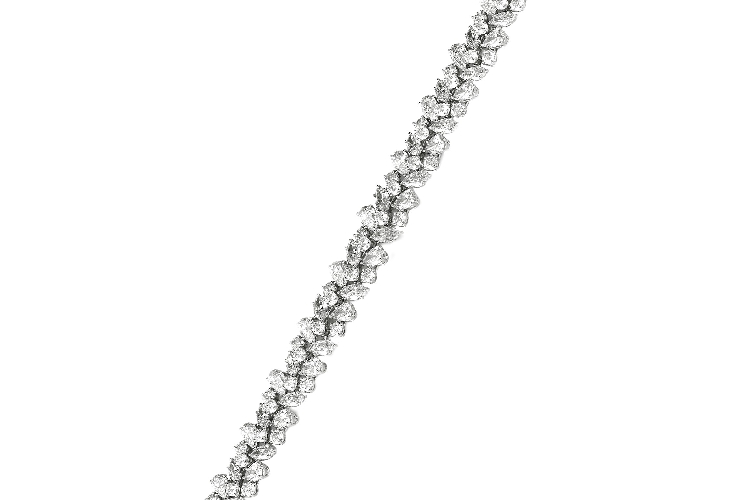 海瑞温斯顿WINSTON CLUSTER珠宝系列锦簇钻石手链