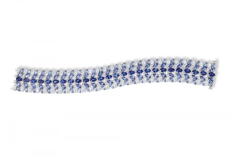 海瑞温斯顿MARVELOUS CREATIONS 高级珠宝Blue Python手链
